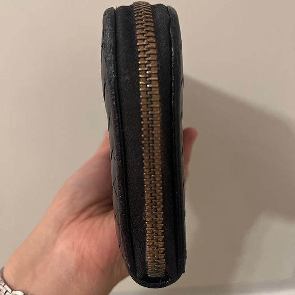 Bottega Veneta Intrecciato Woven Leather Wallet Continental Long Zip Case Napa - Picture 9 of 16
